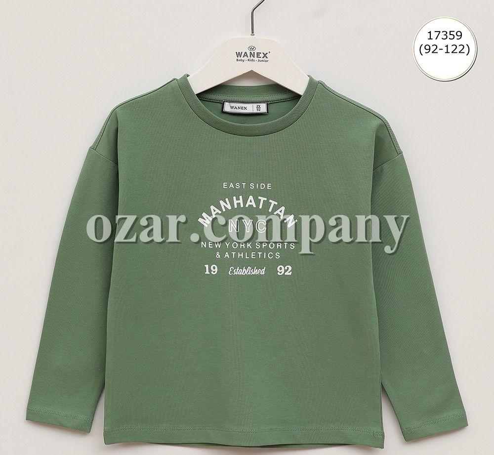 Свитшот Для Мальчика Wanex (2-3-4-5-6-7лет) 