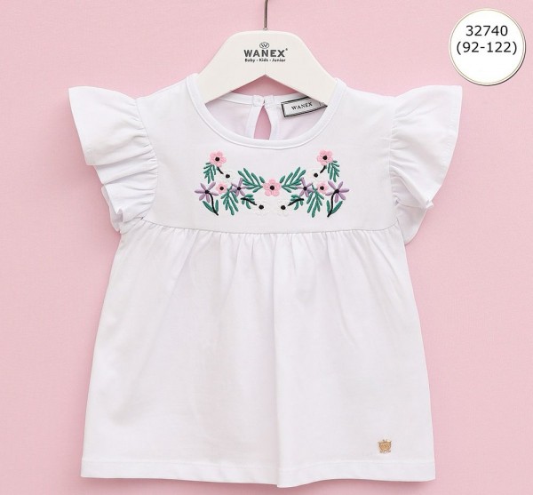Футболка Для Девочки Wanex (2-3-4-5-6-7лет) 