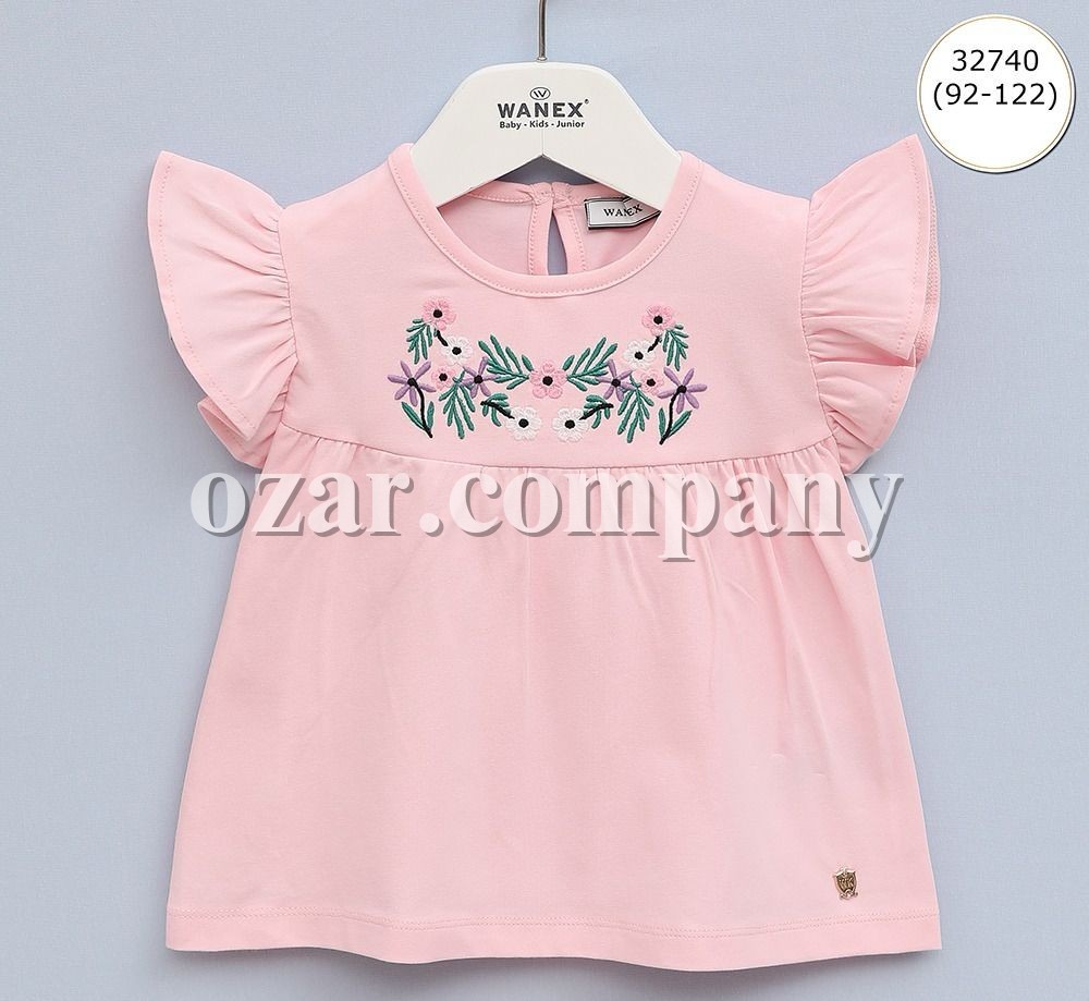 Футболка Для Девочки Wanex (2-3-4-5-6-7лет) 