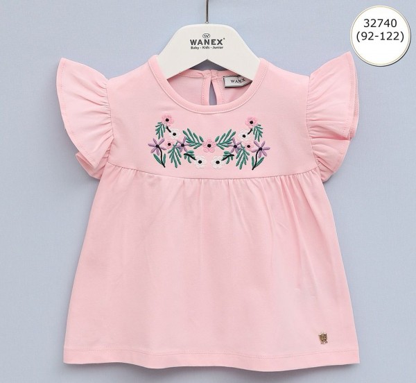 Футболка Для Девочки Wanex (2-3-4-5-6-7лет) 