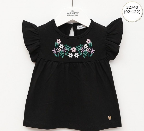 Футболка Для Девочки Wanex (2-3-4-5-6-7лет) 