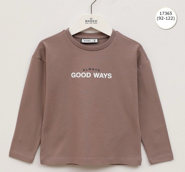 Свитшот Для Мальчика Wanex (2-3-4-5-6-7лет) 