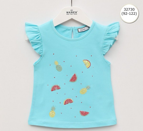 Футболка Для Девочки Wanex (2-3-4-5-6-7лет) 