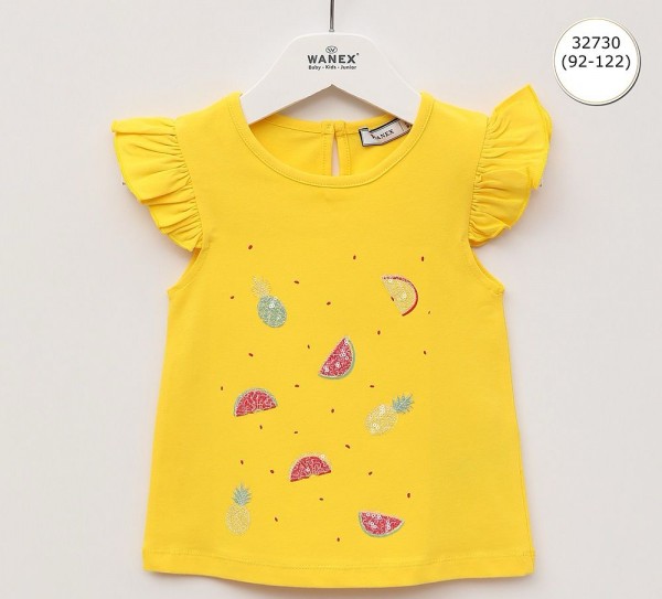 Футболка Для Девочки Wanex (2-3-4-5-6-7лет) 