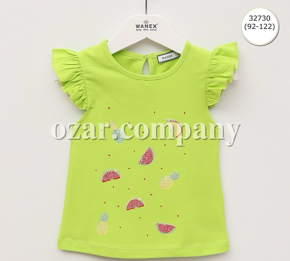Футболка Для Девочки Wanex (2-3-4-5-6-7лет) 