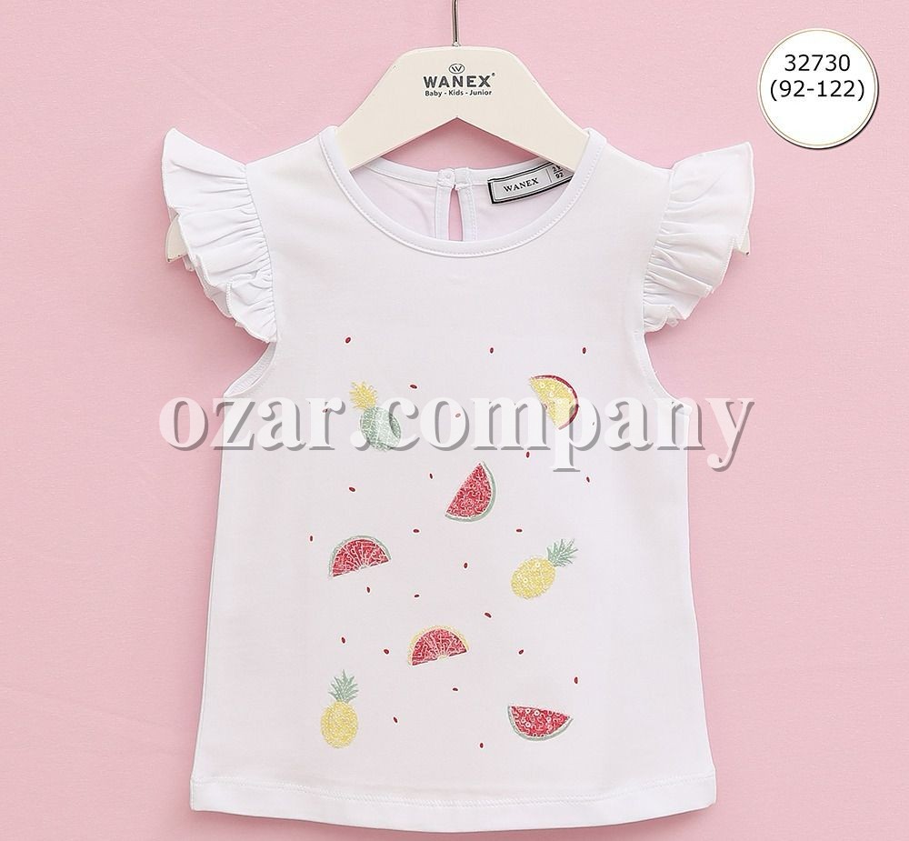 Футболка Для Девочки Wanex (2-3-4-5-6-7лет) 