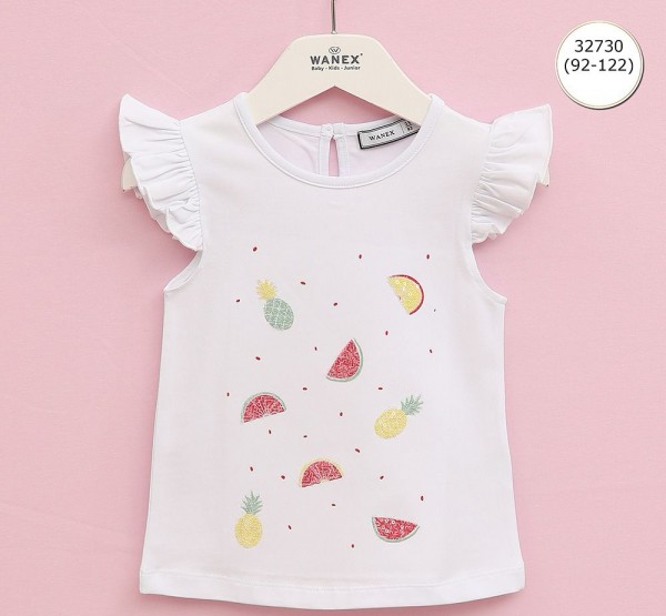 Футболка Для Девочки Wanex (2-3-4-5-6-7лет) 