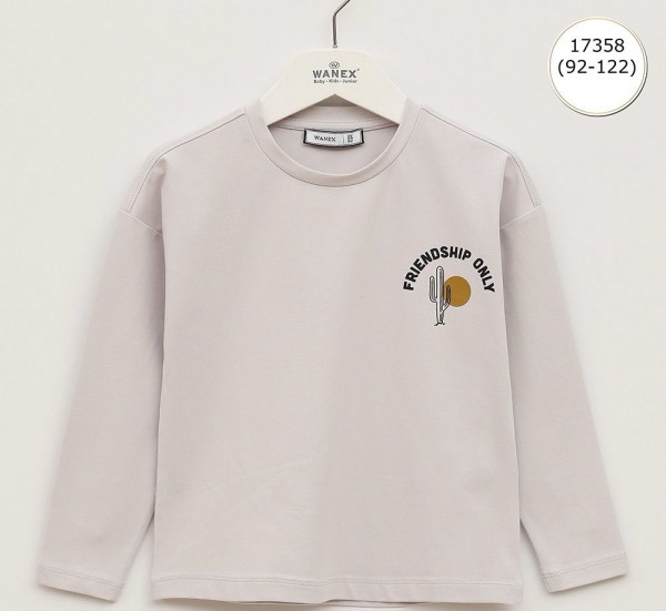 Свитшот Для Мальчика Wanex (2-3-4-5-6-7лет) 