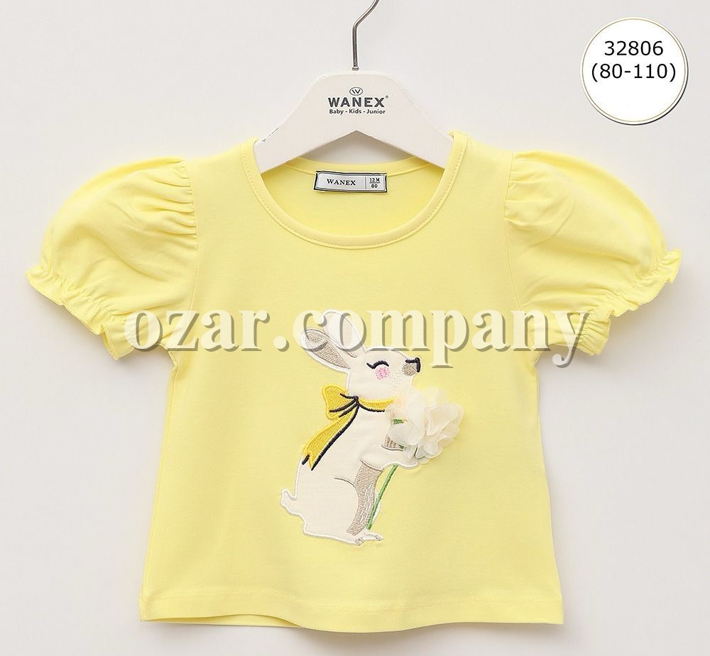 Футболка Для Девочки Wanex (1-1.5-2-3-4-5лет) 