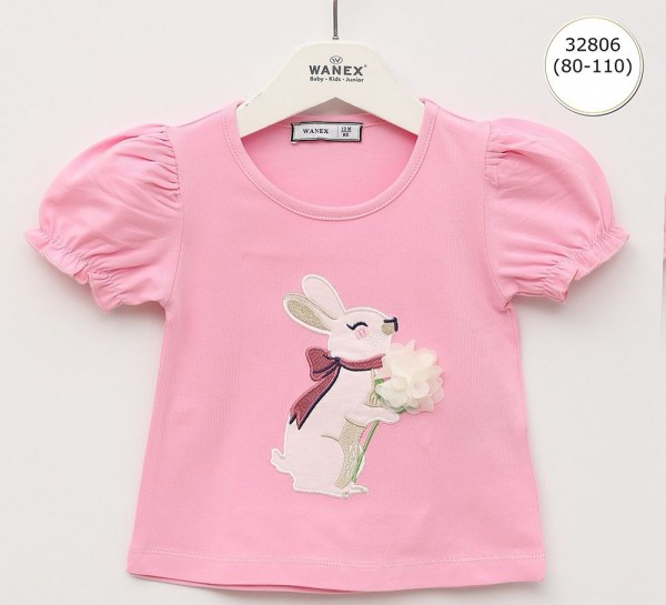 Футболка Для Девочки Wanex (1-1.5-2-3-4-5лет) 