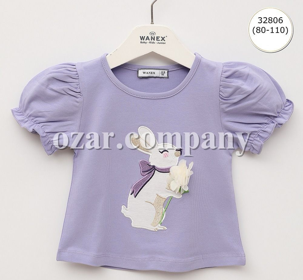 Футболка Для Девочки Wanex (1-1.5-2-3-4-5лет) 