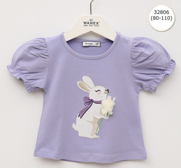 Футболка Для Девочки Wanex (1-1.5-2-3-4-5лет) 