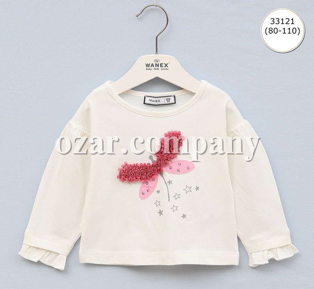 Свитшот Для Девочки Wanex (1-1.5-2-3-4-5лет) 