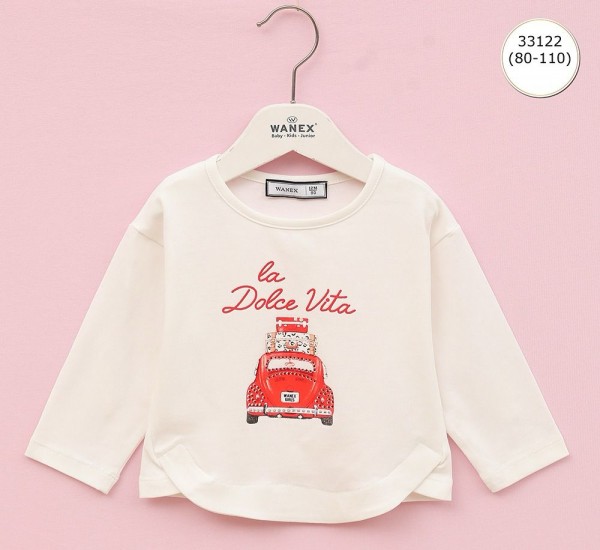 Свитшот Для Девочки Wanex (1-1.5-2-3-4-5лет) 