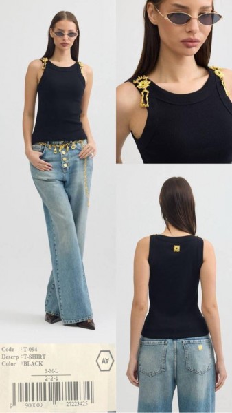 Женская Майка A.M.N.