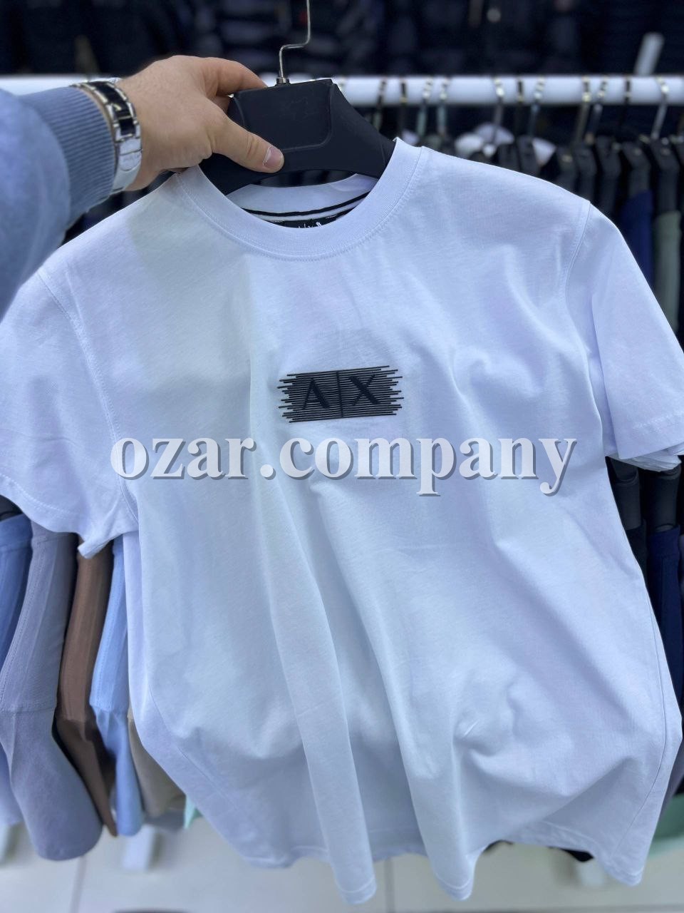 Мужская Футболка Armani Exchange