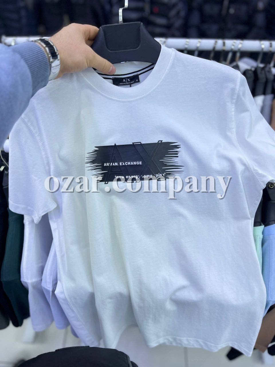 Мужская Футболка Armani Exchange