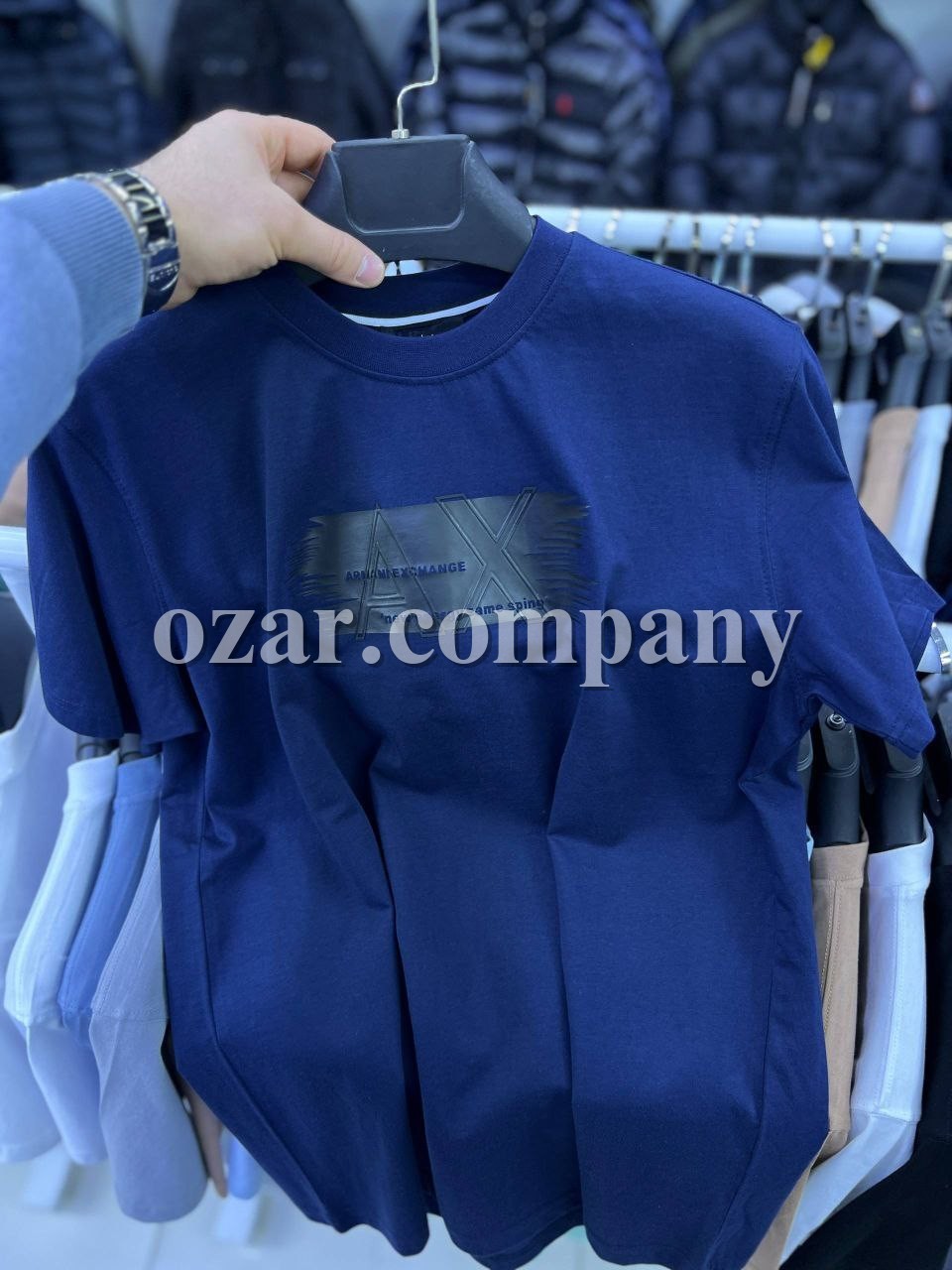 Мужская Футболка Armani Exchange