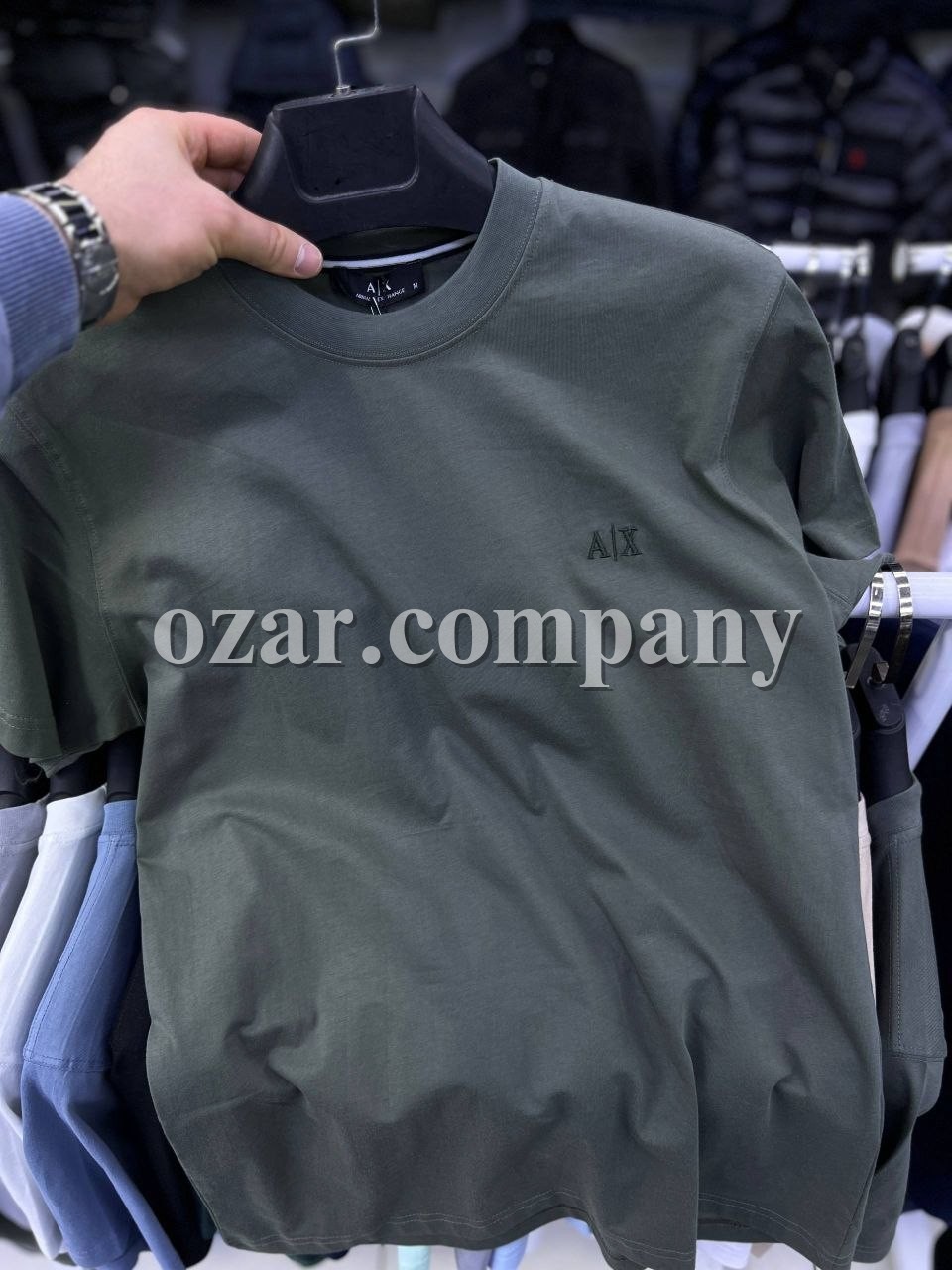 Мужская Футболка Armani Exchange