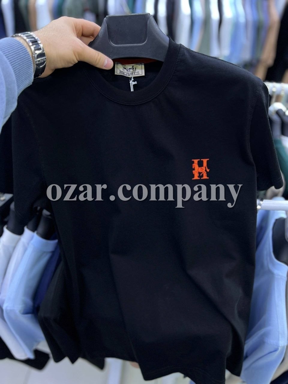 Мужская Футболка Hermes