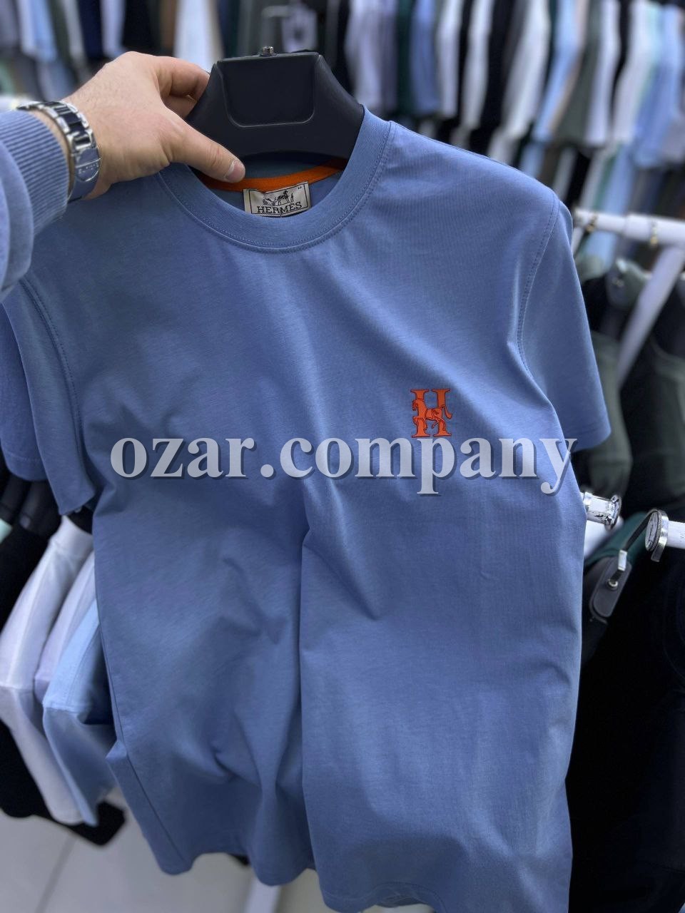 Мужская Футболка Hermes