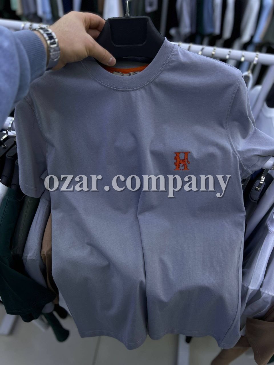 Мужская Футболка Hermes