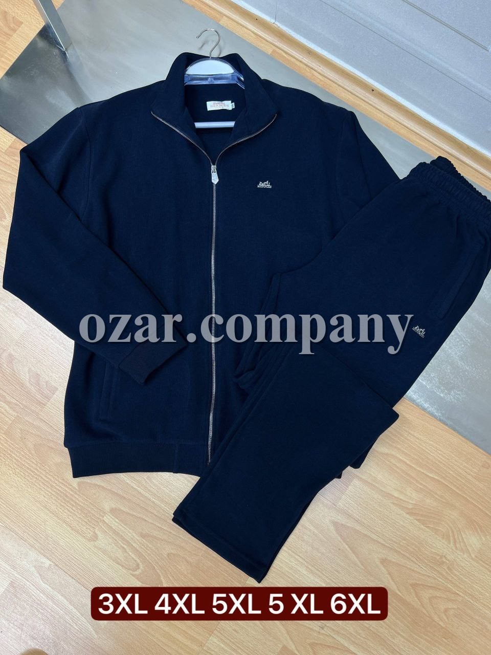 Мужской Спортивный Костюм Hermes (Большие размеры)