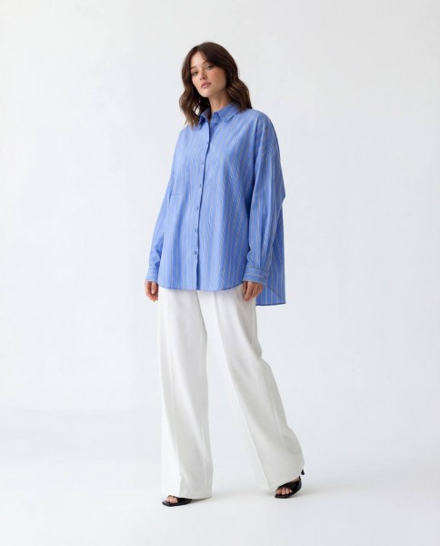 Женское Рубашка Fame