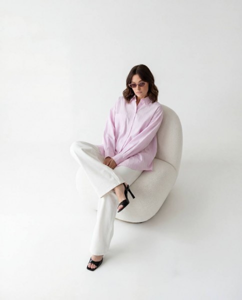 Женское Рубашка Fame