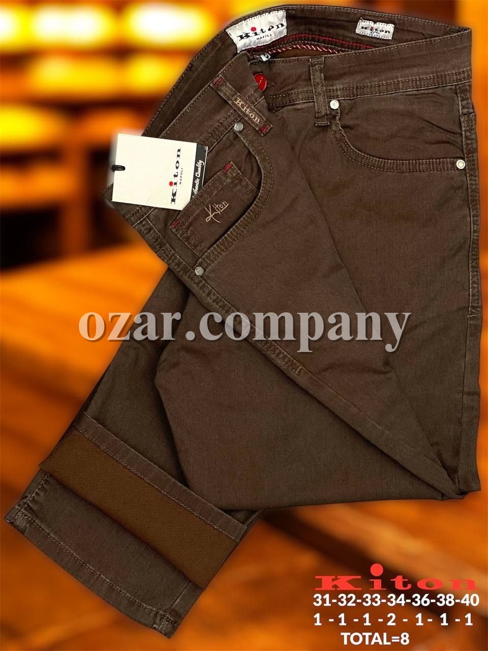 Мужские Джинсы Kiton