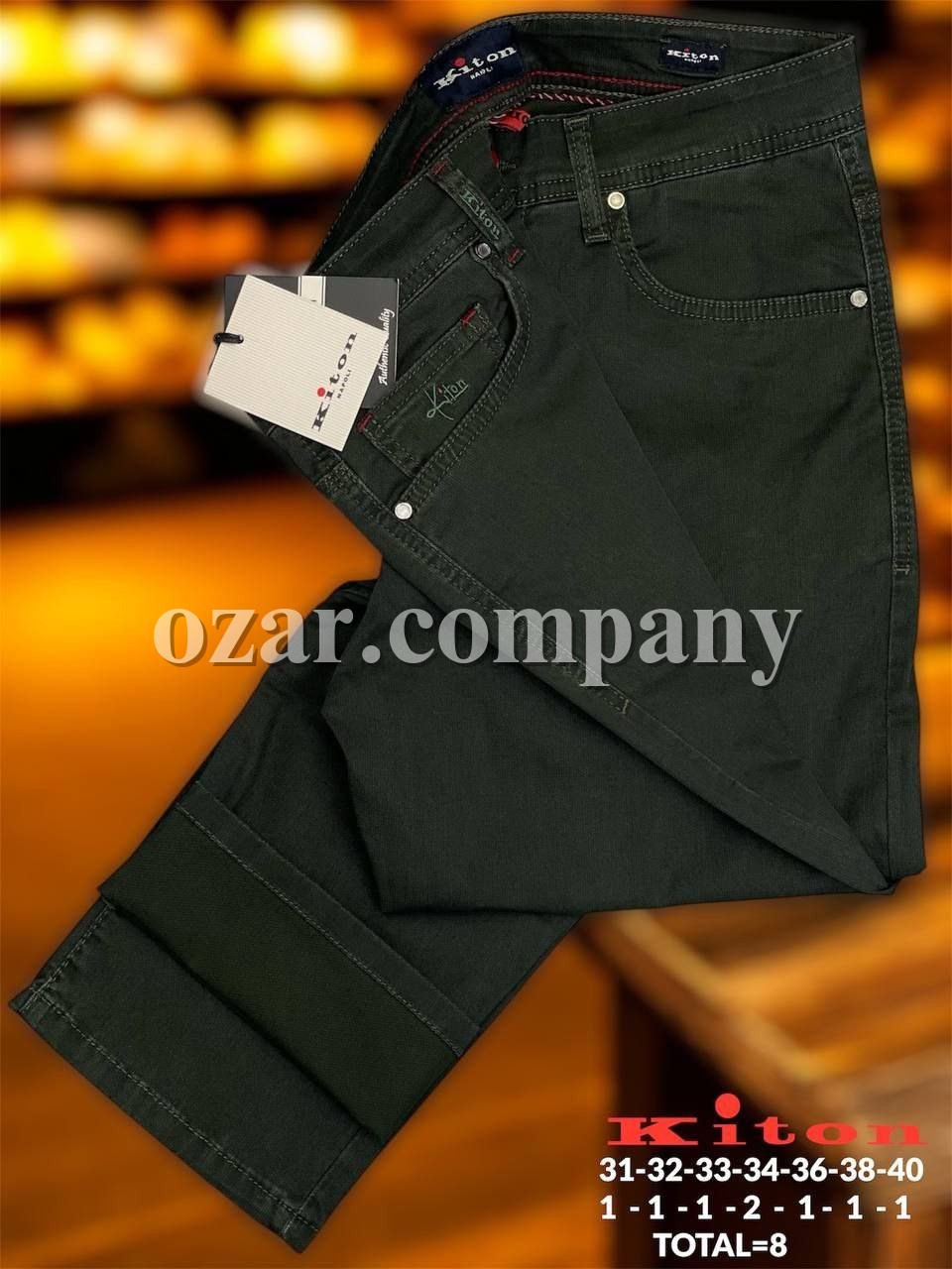 Мужские Джинсы Kiton