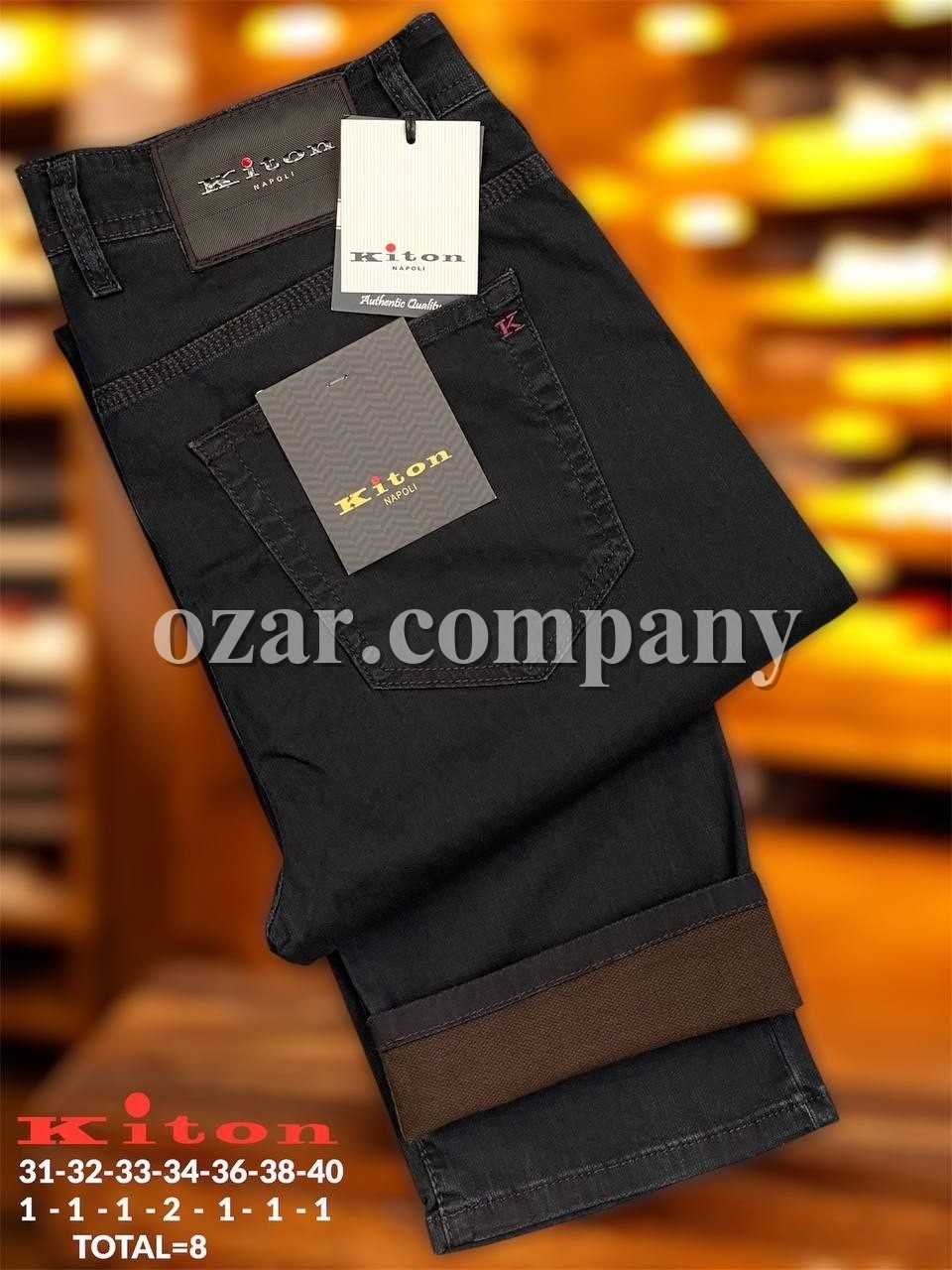 Мужские Джинсы Kiton