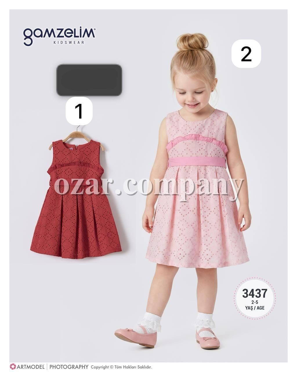 Платье Для Девочки Gamzelim (2-3-4-5лет)