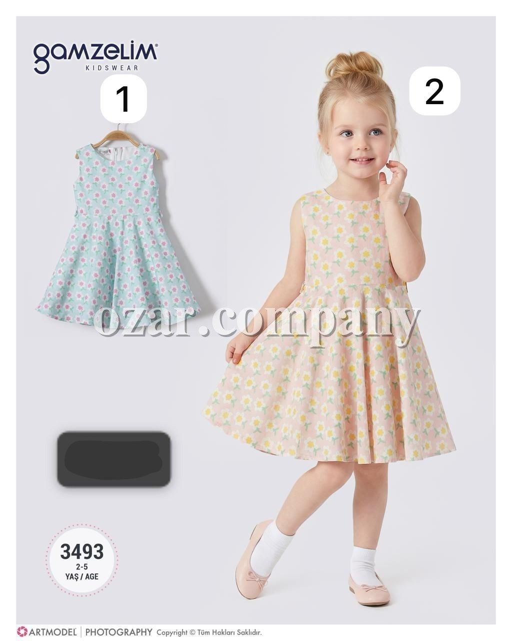 Платье Для Девочки Gamzelim (2-3-4-5лет)