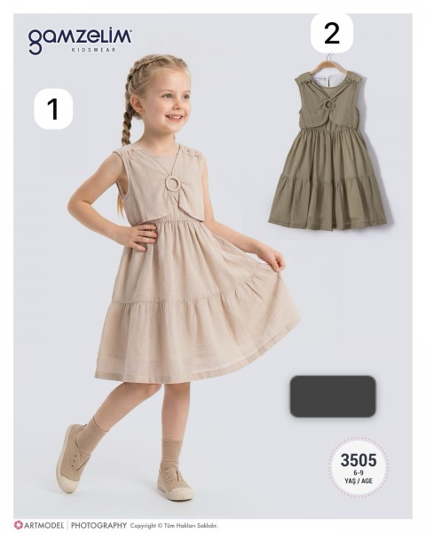 Платье Для Девочки Gamzelim (6-7-8-9лет) 