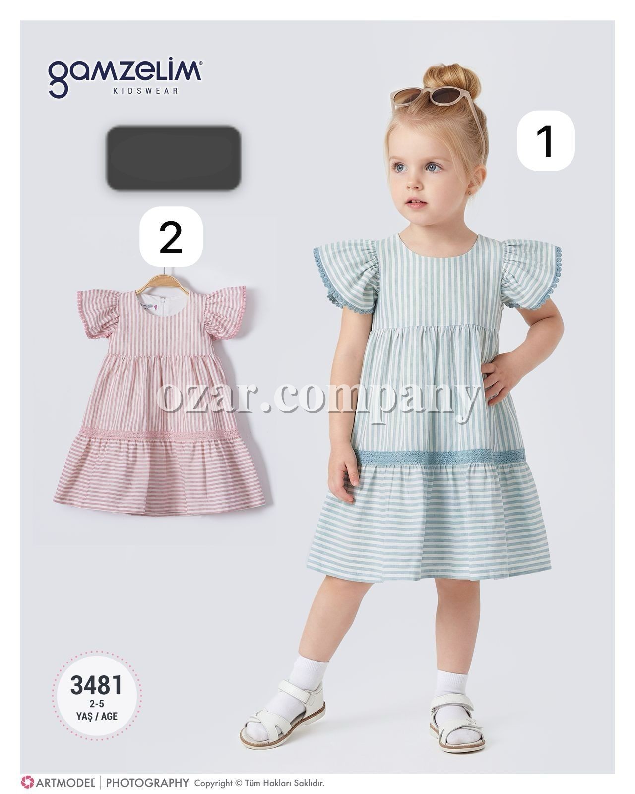 Платье Для Девочки Gamzelim (2-3-4-5лет)