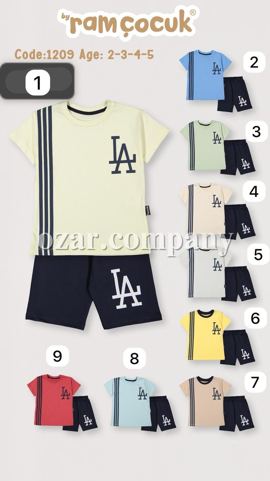 Костюм Для Мальчика Ramcocuk (2-3-4-5лет)