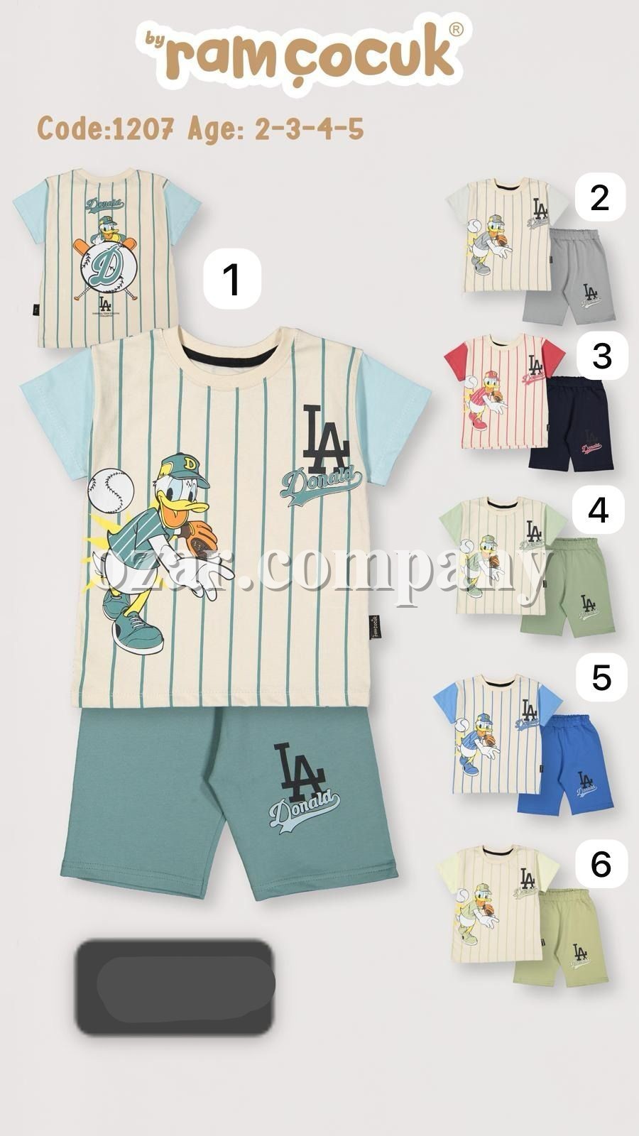 Костюм Для Мальчика Ramcocuk (2-3-4-5лет)