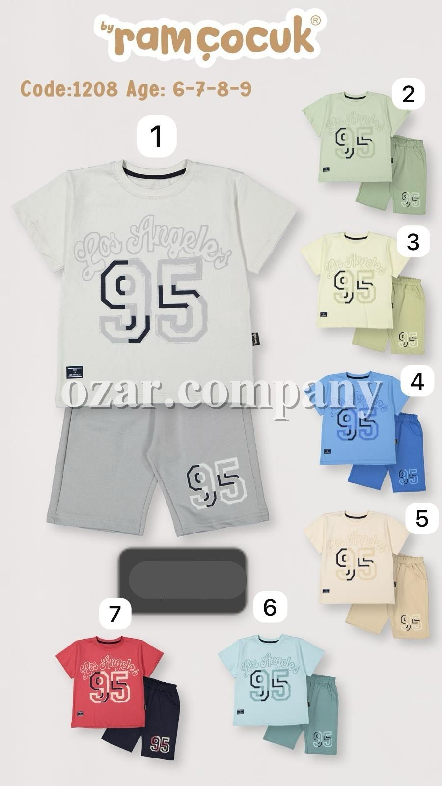 Костюм Для Мальчика Ramcocuk (6-7-8-9лет) 