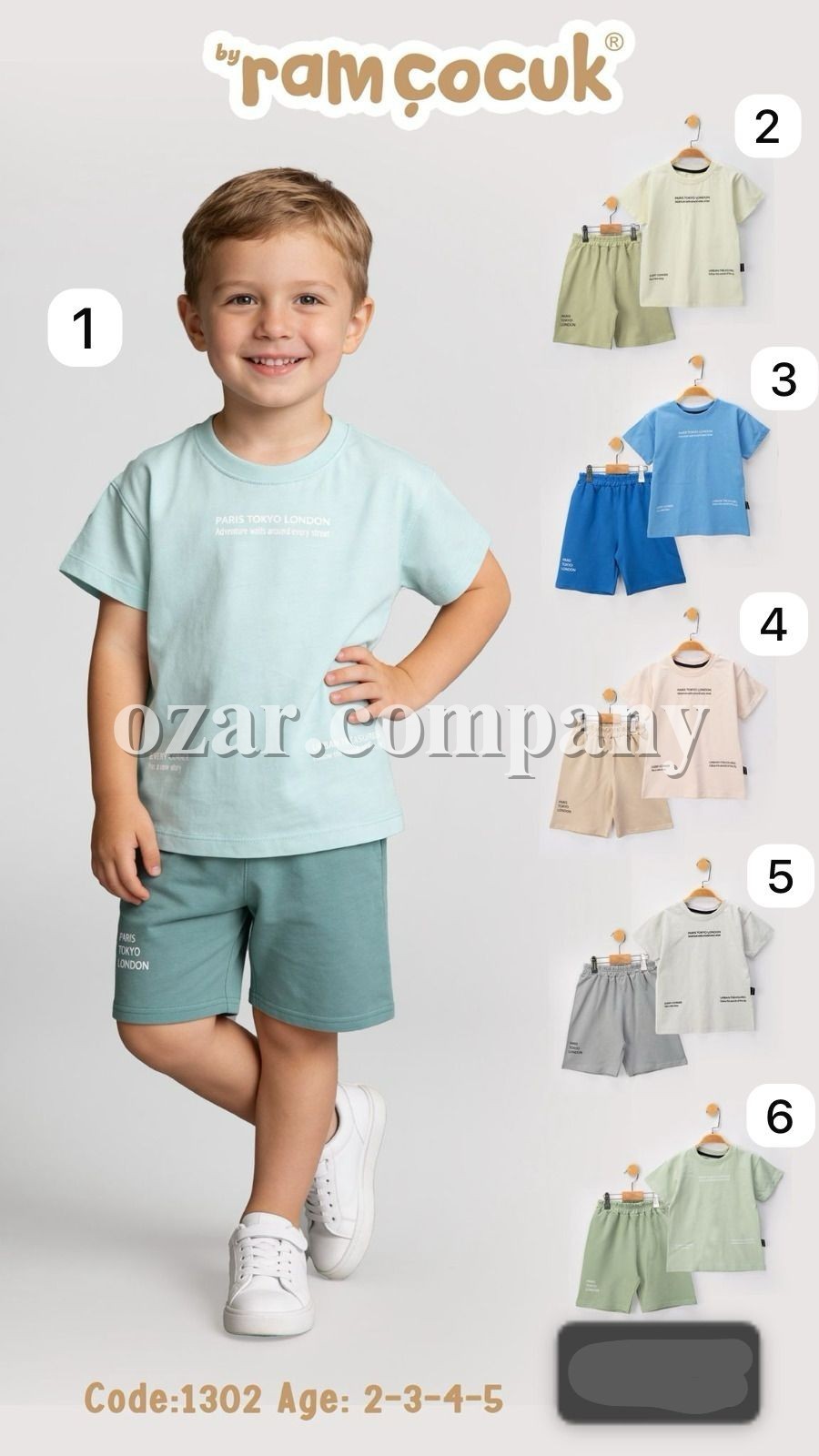 Костюм Для Мальчика Ramcocuk (2-3-4-5лет)