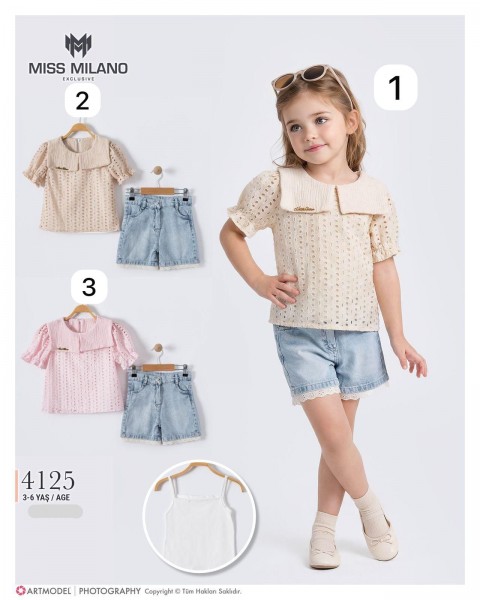 Костюм Для Девочки Miss Milano (3-4-5-6лет) 