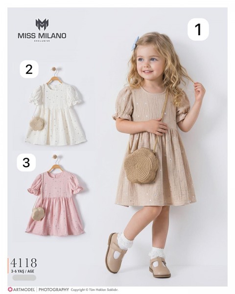 Платье Для Девочки Miss Milano (3-4-5-6лет) 