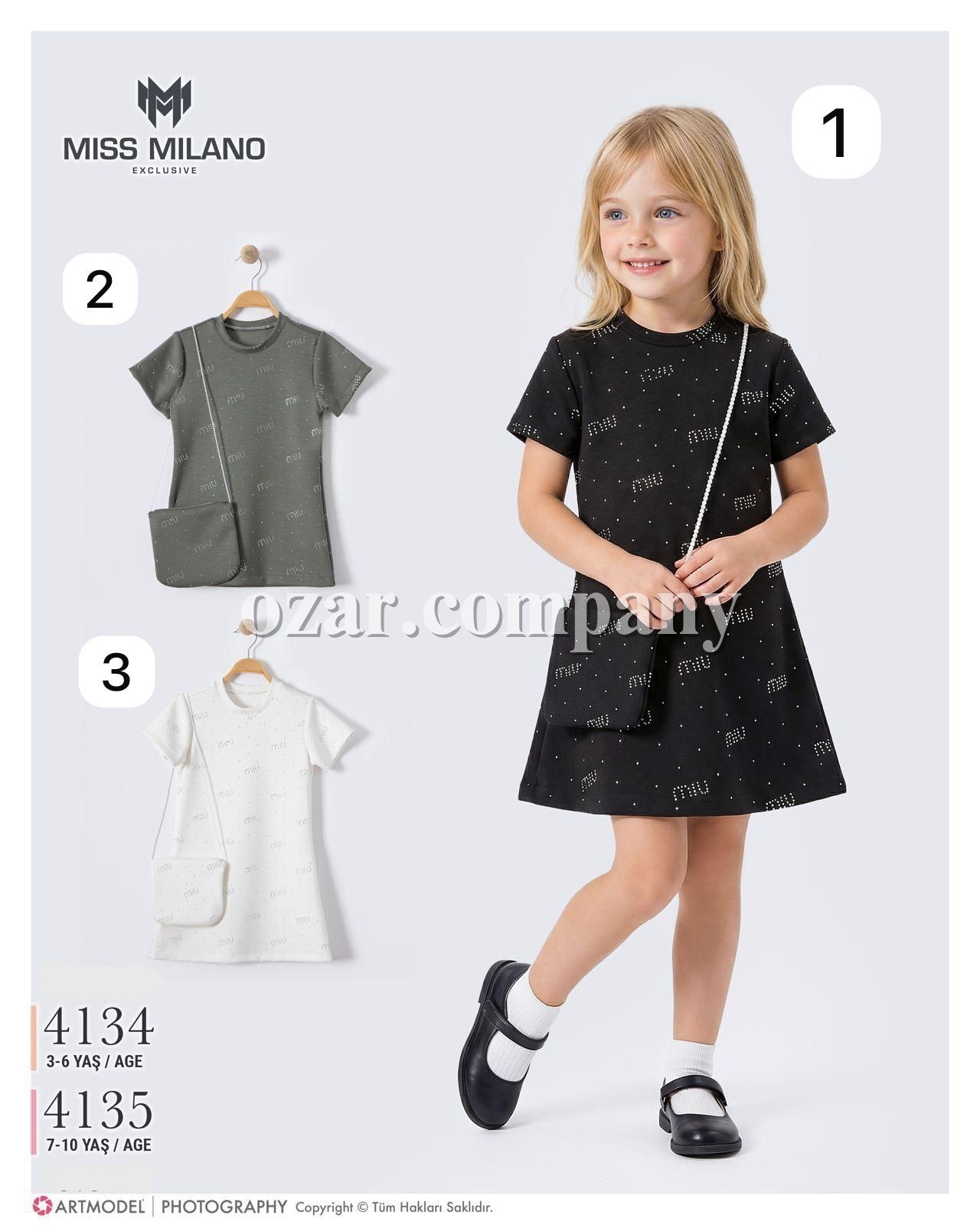 Платье Для Девочки Miss Milano (3-4-5-6лет) 