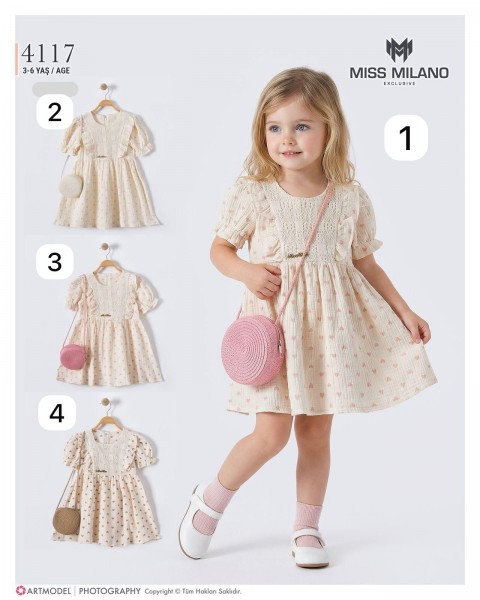 Платье Для Девочки Miss Milano (3-4-5-6лет) 