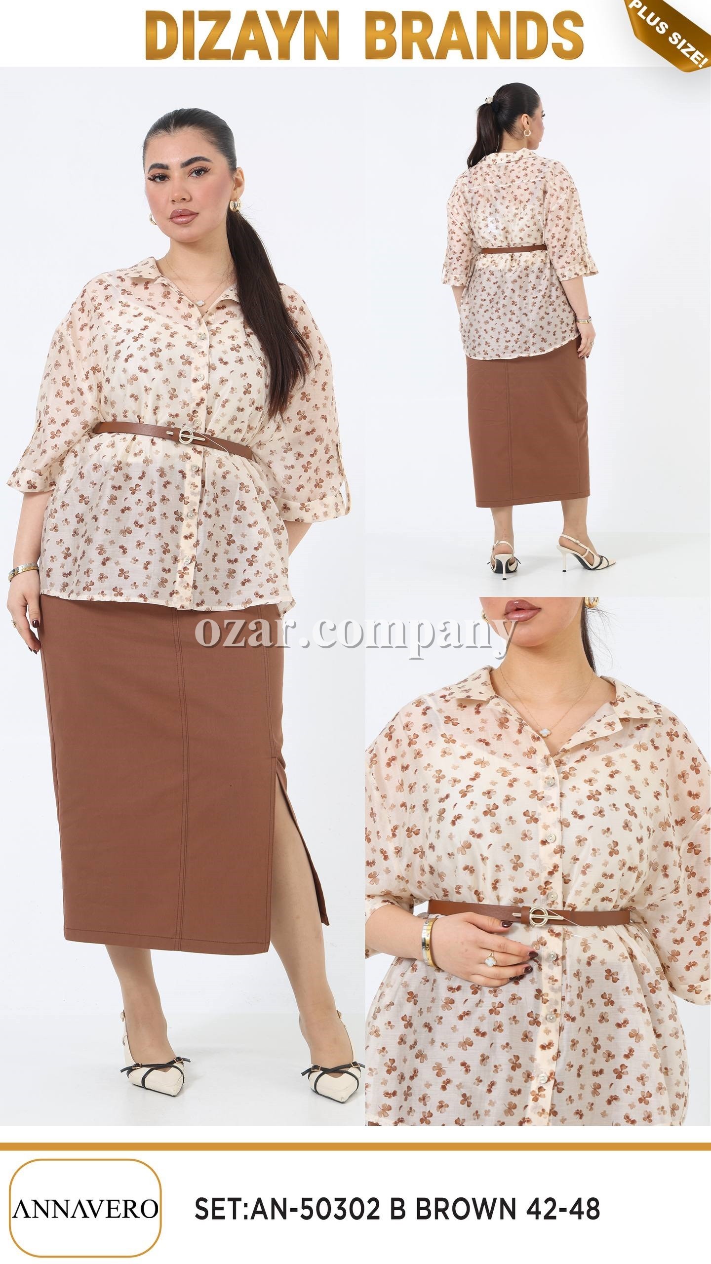 Женский Костюм Dizayn (Большие размеры)