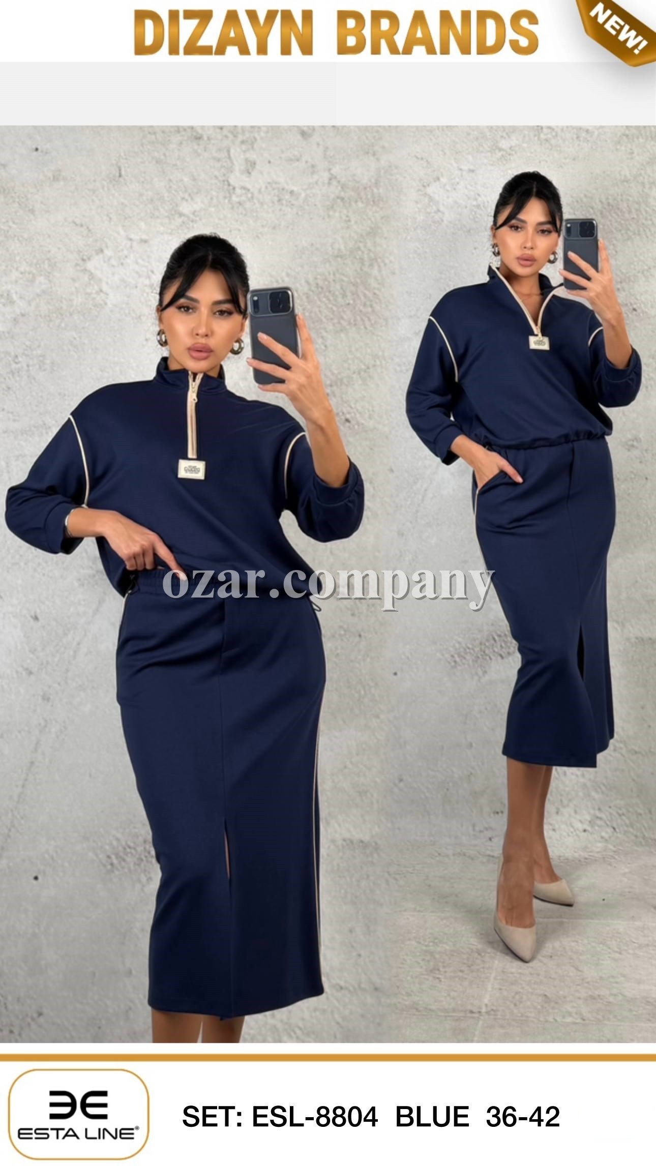 Женский Костюм Dizayn 