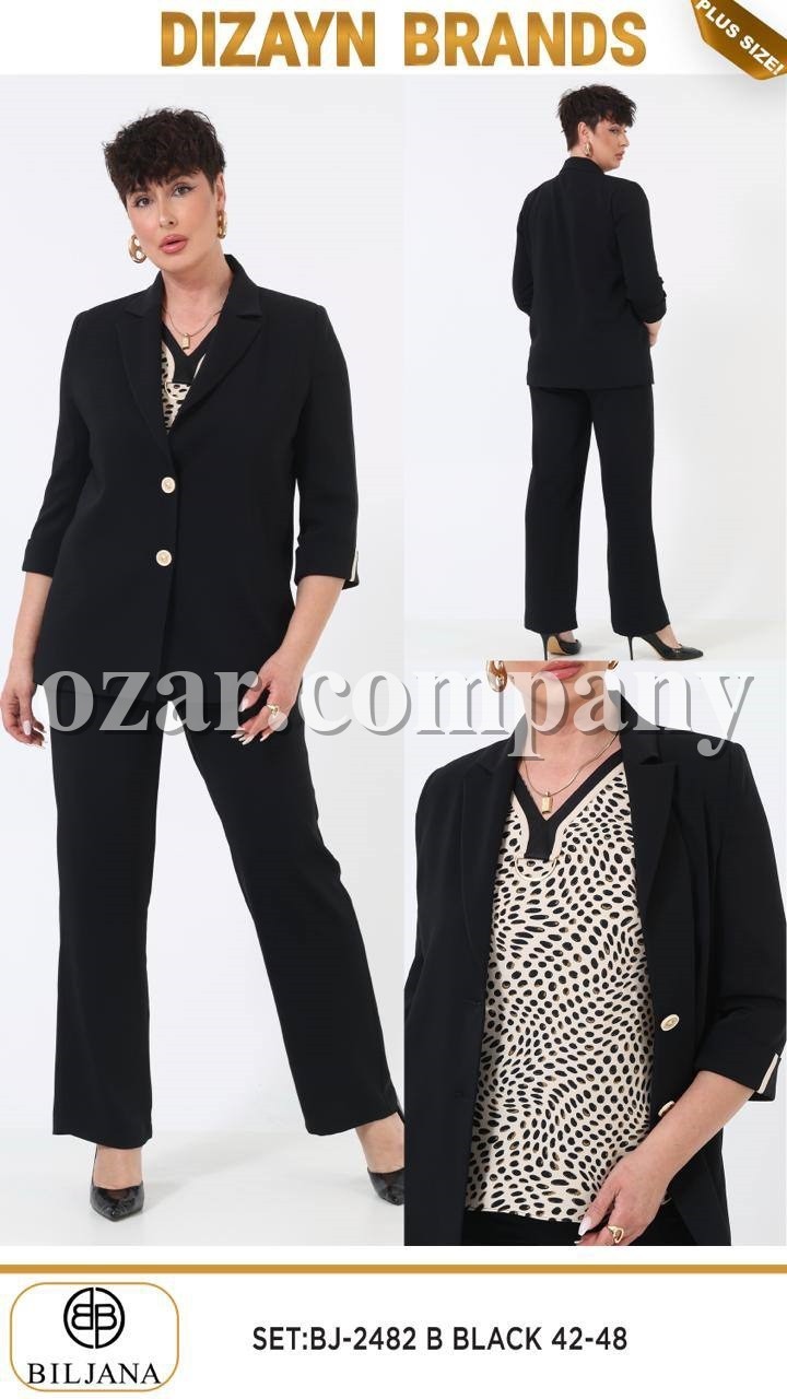 Женский Костюм Dizayn (Большие размеры)