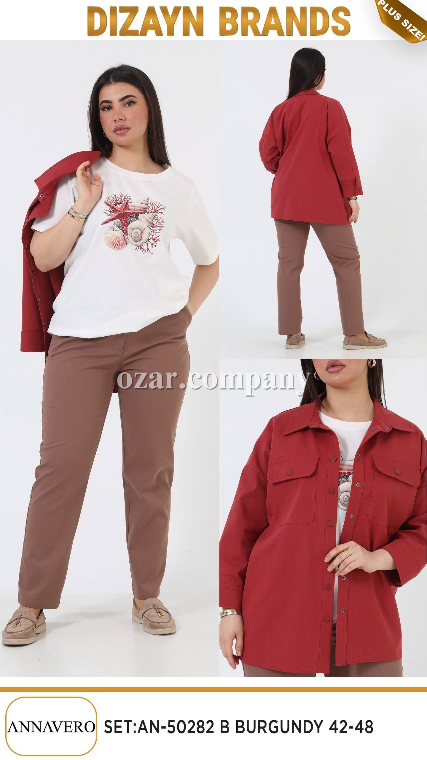 Женский Костюм Dizayn (Большие размеры)