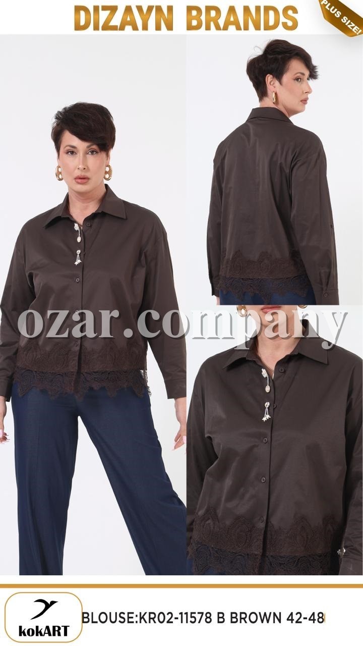 Женская Блуза Dizayn (Большие размеры)