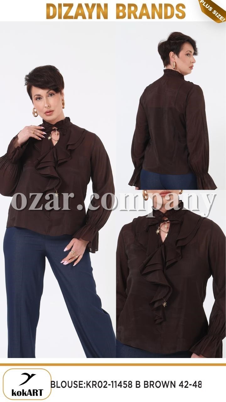 Женская Блуза Dizayn (Большие размеры)